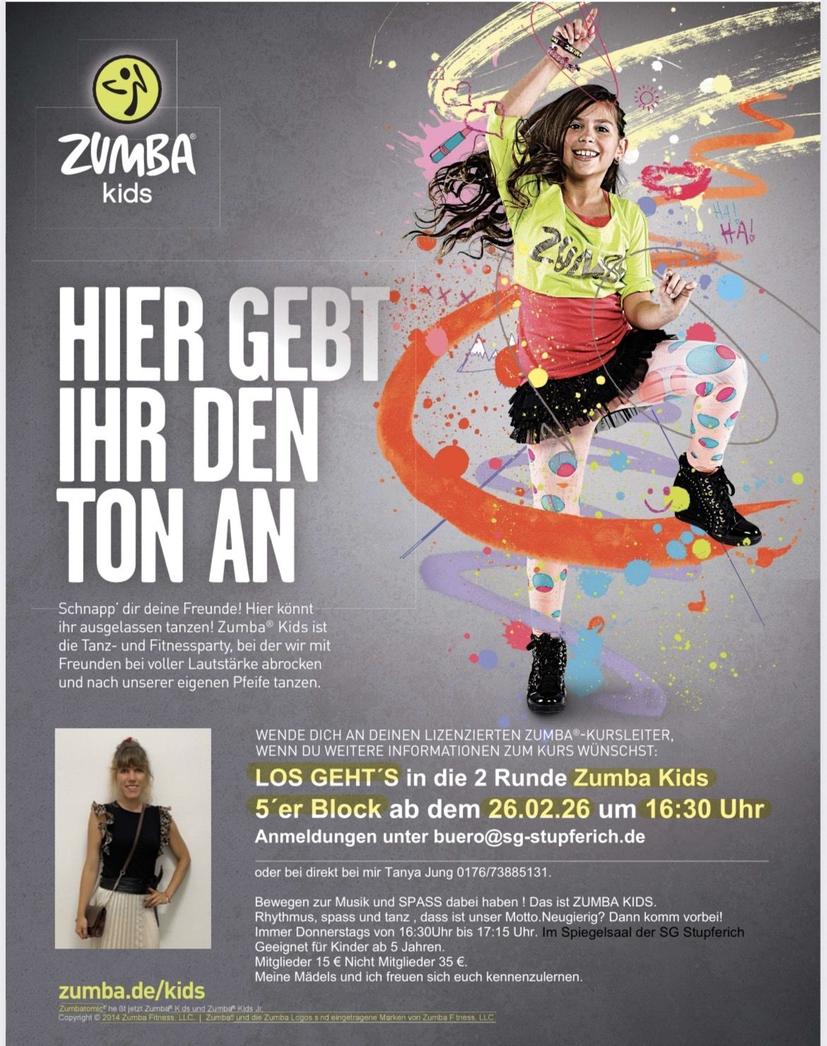 Zumba Kids Folgekurs 002